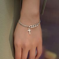 Casual Simple Style Solid Color Copper Plating Bracelets sku image 6