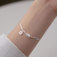 Casual Simple Style Solid Color Copper Plating Bracelets sku image 26