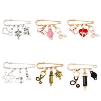 Simple Style Color Block Alloy Epoxy Alloy Women's Brooches main image 4