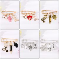 Simple Style Color Block Alloy Epoxy Alloy Women's Brooches main image 5