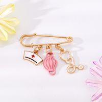 Simple Style Color Block Alloy Epoxy Alloy Women's Brooches sku image 3
