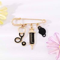 Simple Style Color Block Alloy Epoxy Alloy Women's Brooches sku image 1