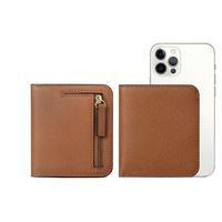 Women's Solid Color Pu Leather Open Wallets sku image 8