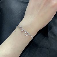 Casual Simple Style Solid Color Copper Plating Bracelets sku image 7