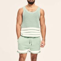 Men's Solid Color Shorts Sets Men's Clothing main image 9