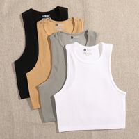 Women's Blouse Tank Tops Vacation Solid Color main image 5