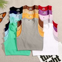 Women's Blouse Tank Tops Vacation Solid Color main image 1