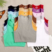 Women's Blouse Tank Tops Vacation Solid Color main image 9