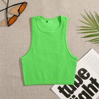 Women's Blouse Tank Tops Vacation Solid Color main image 4