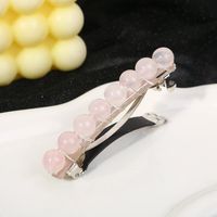 Women's Simple Style Classic Style Color Block Alloy Inlay Gem Crystal Hair Clip sku image 3