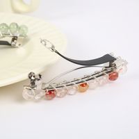 Women's Simple Style Classic Style Color Block Alloy Inlay Gem Crystal Hair Clip main image 9