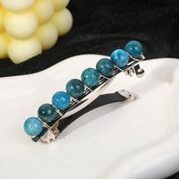 Women's Simple Style Classic Style Color Block Alloy Inlay Gem Crystal Hair Clip sku image 10