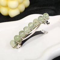 Women's Simple Style Classic Style Color Block Alloy Inlay Gem Crystal Hair Clip sku image 11