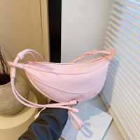 Women's Basic Solid Color Pu Leather Waist Bags sku image 4