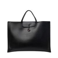 Women's Medium Pu Leather Solid Color Vintage Style Flip Cover Tote Bag main image 3