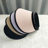 Women's Elegant Solid Color Curved Eaves Sun Hat main image 2