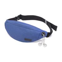 Unisex Basic Solid Color Nylon Waist Bags main image 1