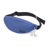 Unisex Basic Solid Color Nylon Waist Bags sku image 3