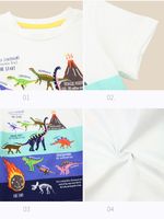 Décontractée Animal Dessin Animé Coton T-shirts & Chemises main image 2