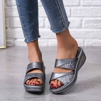 Frau Lässig Geometrisch Offener Zeh Lässige Sandalen sku image 10