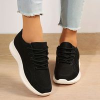 Women's Casual Solid Color Round Toe Sports Shoes main image 2