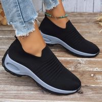 Women's Casual Solid Color Round Toe Casual Shoes main image 6