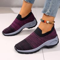 Femmes Décontractée Couleur Unie Bout Rond Chaussures Décontractées sku image 6