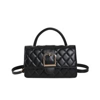 Women's Small Pu Leather Solid Color Elegant Magnetic Buckle Handbag sku image 2