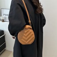 Femmes Petit Faux Cuir Couleur Unie De Base Fermeture Éclair Sac À Main main image 3