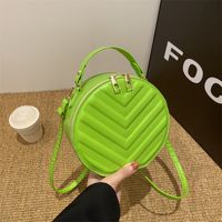 Femmes Petit Faux Cuir Couleur Unie De Base Fermeture Éclair Sac À Main main image 5