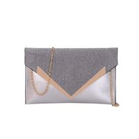 Women's Medium Pu Leather Solid Color Elegant Magnetic Buckle Envelope Bag sku image 3