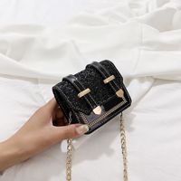 Women's Mini Pu Leather Solid Color Classic Style Magnetic Buckle Crossbody Bag main image 1