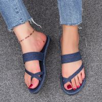Women's Casual Solid Color Round Toe Open Toe Home Slippers main image 3