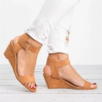 Women's Casual Solid Color Open Toe Roman Sandals main image 4