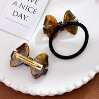 Women's Retro Bow Knot Acetic Acid Sheets Hair Clip Hair Tie main image 4