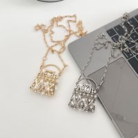 Women's Solid Color Metal Rhinestone Flip Cover Coin Purses main image 4