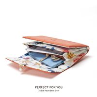 Women's Solid Color Pu Leather Hidden Buckle Wallets main image 3