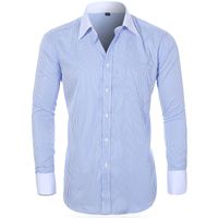 Men's Stripe Polo Shirt Men's Clothing main image 4