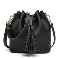 Women's Small Pu Leather Solid Color Streetwear Magnetic Buckle Bucket Bag main image 5
