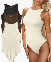 Femmes Bodys Bodys Style Simple Couleur Unie main image 4