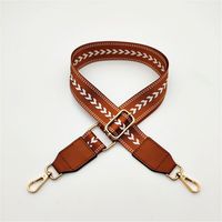 Polyester Color Block Bag Strap sku image 6