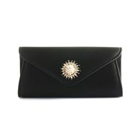Women's Polyester Solid Color Vintage Style Magnetic Buckle Evening Bag main image 2