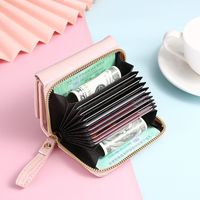 Women's Rabbit Solid Color Pu Leather Side Zipper Wallets main image 4