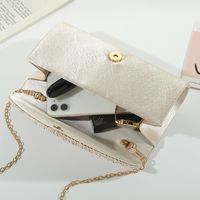 Women's Pu Leather Solid Color Elegant Lock Clasp Evening Bag main image 3