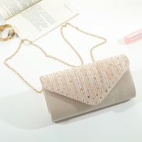 Women's Pu Leather Solid Color Elegant Lock Clasp Evening Bag sku image 1