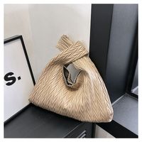 Women's Medium Pu Leather Geometric Solid Color Elegant Magnetic Buckle Handbag sku image 5