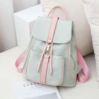 Color Block Casual Daily Women's Backpack main image 6