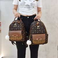 Cartoon Letter Daily Women's Backpack main image 1