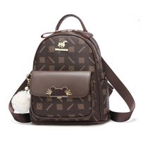 Cartoon Letter Daily Women's Backpack sku image 2
