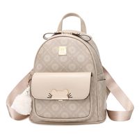Cartoon Letter Daily Women's Backpack sku image 5